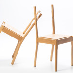 Welter, la silla de respaldo invisible de Minimal Studio